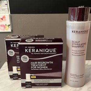 KERANIQUE hair regrowth for women lot